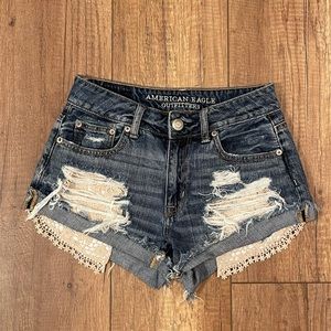 00 AMERICAN EAGLE HI-RISE FESTIVAL 🎸🎶 Shorts!